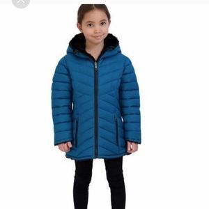 Steve Madden Youth Reversible Parka nwt